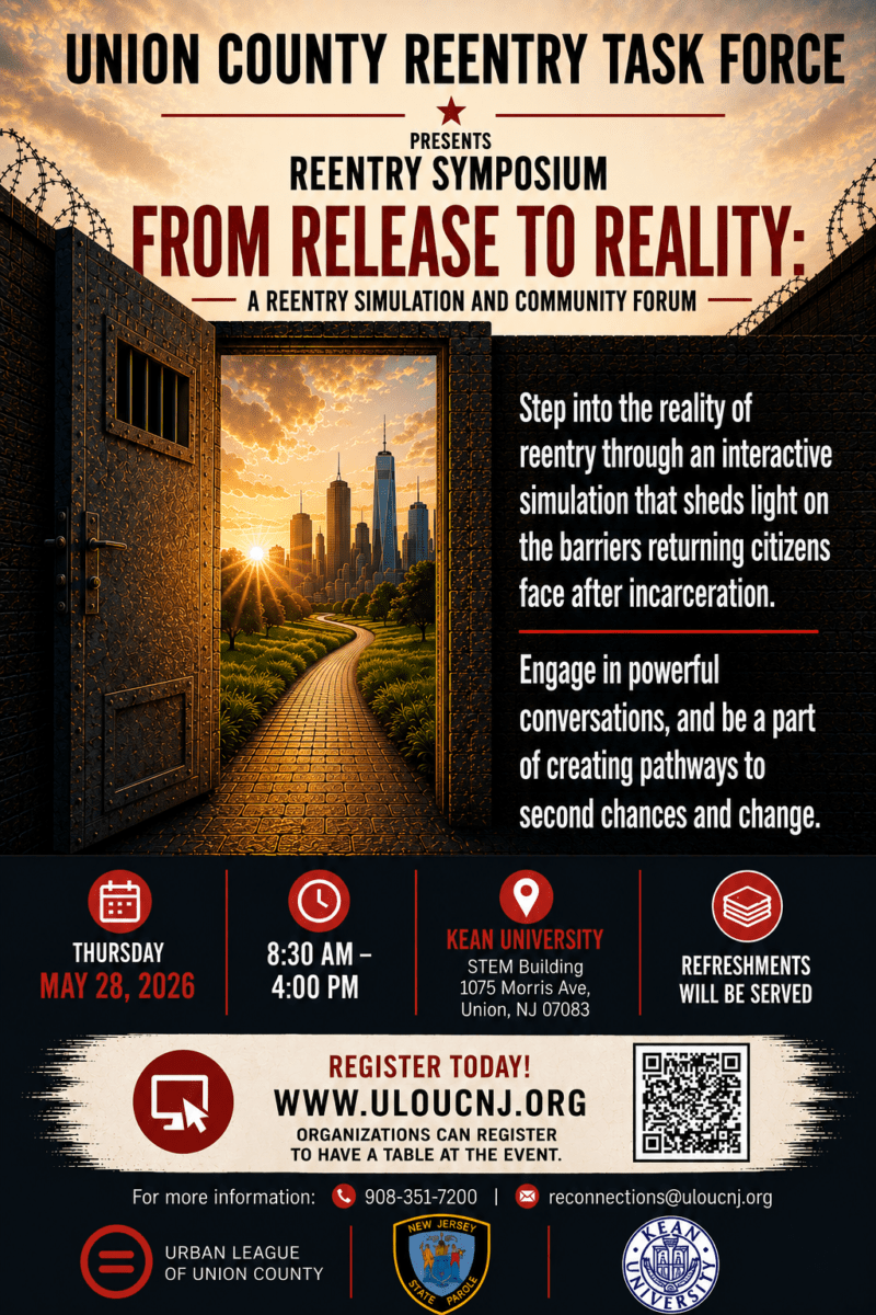Reentry Reentry Symposium 2026 | Union County NJ